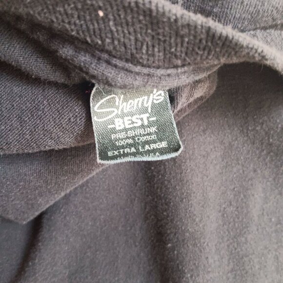 Vintage 1990's Single Stitch XL Tee South Padre Texas T-Shirt Black 100% Cotton - Picture 5 of 5